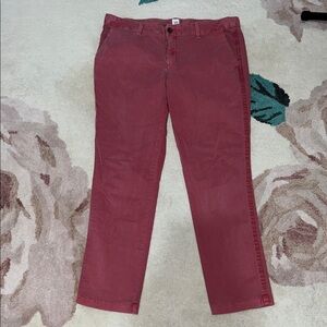 GAP Women's Chino Straight Leg Pants